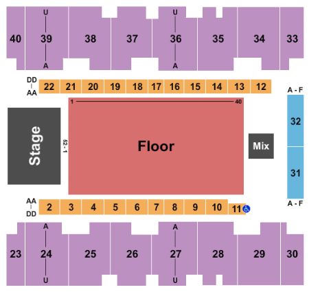 El Paso County Coliseum Tickets and El Paso County Coliseum Seating ...