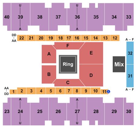 El Paso County Coliseum Tickets and El Paso County Coliseum Seating ...