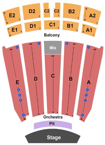 Emens Auditorium Tickets and Emens Auditorium Seating Chart - Buy Emens ...