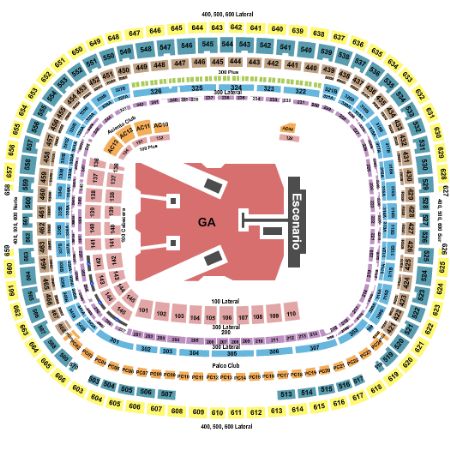 Estadio Azteca Seating Chart | Elcho Table