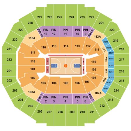 Fedex Forum Tickets and Fedex Forum Seating Chart - Buy Fedex Forum ...