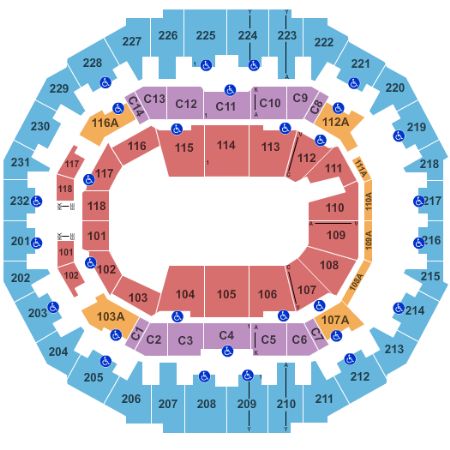 Fedexforum Seating Chart Row Numbers