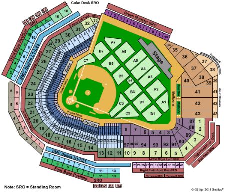 Fenway Park Tickets and Fenway Park Seating Chart - Buy Fenway Park ...