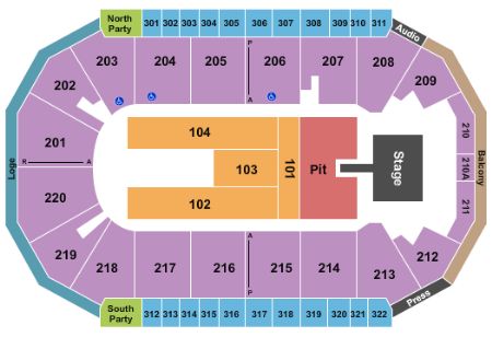 Tim's Toyota Center Tickets and Tim's Toyota Center Seating Chart - Buy ...