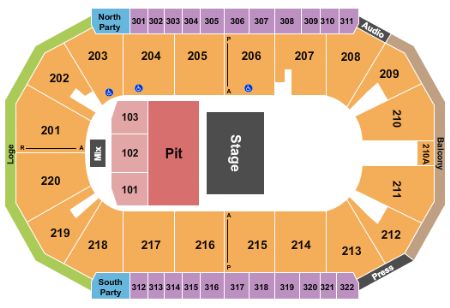 Tim's Toyota Center Tickets and Tim's Toyota Center Seating Chart - Buy ...