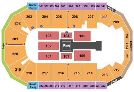 Tim's Toyota Center Tickets and Tim's Toyota Center Seating Chart - Buy ...