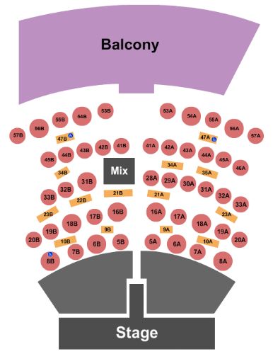 Donny And Showroom Seating Chart