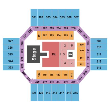 Florence Civic Center Tickets and Florence Civic Center Seating Chart ...