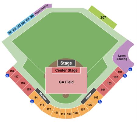 Four Winds Field at Coveleski Stadium