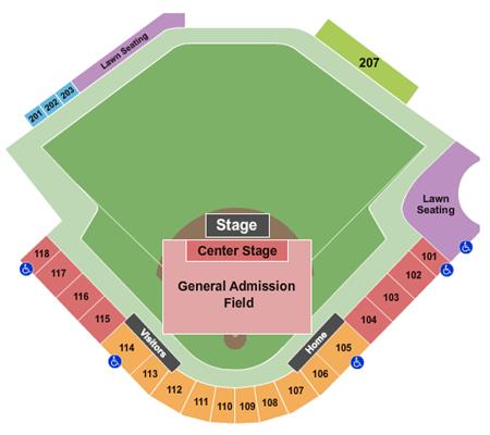 Four Winds Field at Coveleski Stadium