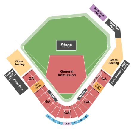 Timber Rattlers Stadium Seating Chart