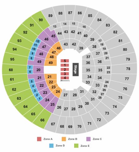 Frank Erwin Center Tickets and Frank Erwin Center Seating Chart - Buy ...