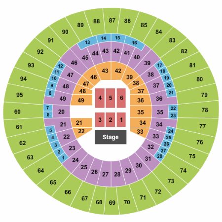 Frank Erwin Center Tickets and Frank Erwin Center Seating Chart - Buy ...