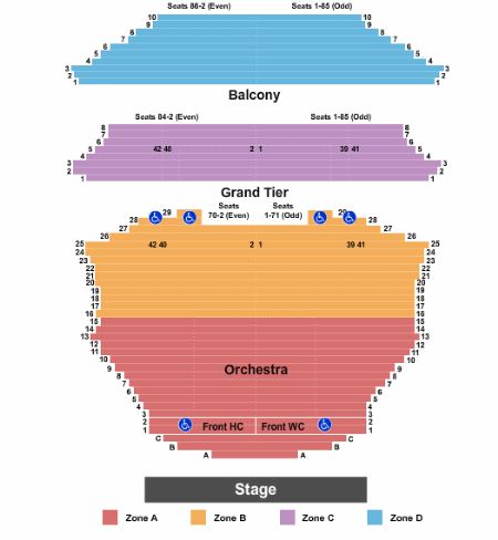 Gammage Auditorium Tickets and Gammage Auditorium Seating Chart - Buy