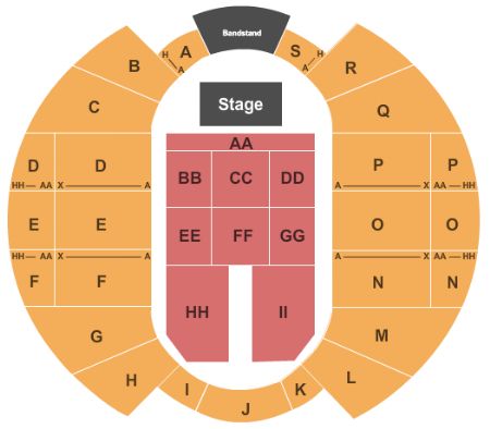 Garrett Coliseum Tickets and Garrett Coliseum Seating Chart - Buy ...