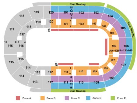 Germain Arena Tickets and Germain Arena Seating Chart - Buy Germain ...