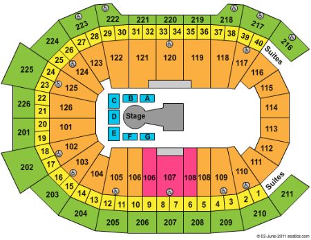 Giant Center Tickets and Giant Center Seating Chart - Buy Giant Center ...