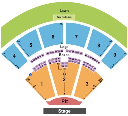 San Manuel Amphitheater Tickets and San Manuel Amphitheater Seating ...