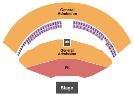 Gorge Amphitheatre Tickets And Gorge Amphitheatre Seating Chart - Buy 