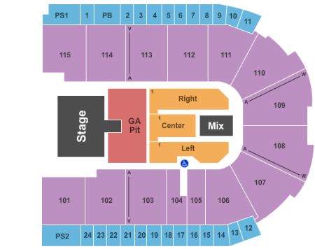 Grossinger Motors Arena Tickets and Grossinger Motors Arena Seating