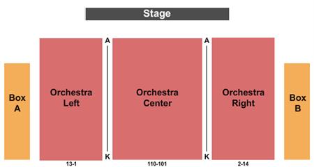 Hamilton Stage At Union County Performing Arts Center