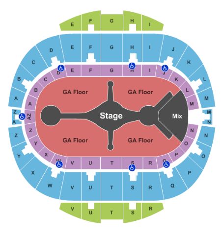 Hampton Coliseum Tickets and Hampton Coliseum Seating Chart - Buy