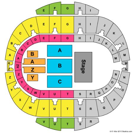 Hampton Coliseum Tickets and Hampton Coliseum Seating Chart - Buy ...