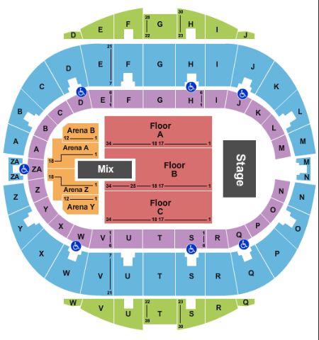 Hampton Coliseum Tickets and Hampton Coliseum Seating Chart - Buy ...