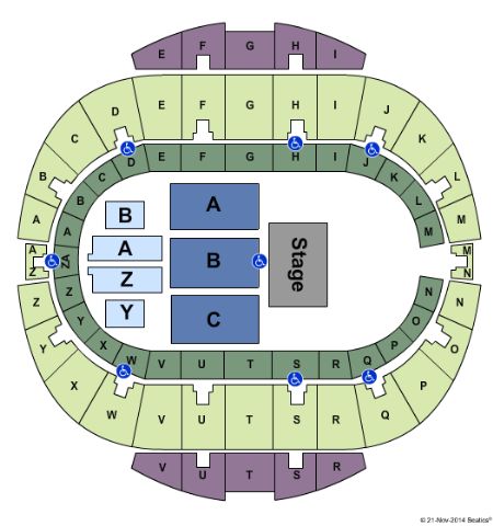 Hampton Coliseum Tickets and Hampton Coliseum Seating Chart - Buy ...