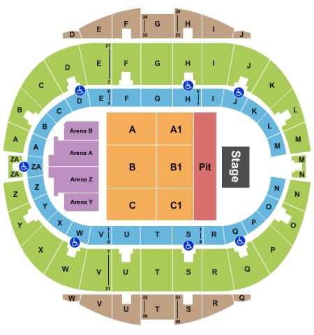 Hampton Coliseum Tickets and Hampton Coliseum Seating Chart - Buy ...