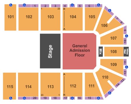 Hartman Arena Tickets and Hartman Arena Seating Chart - Buy Hartman ...