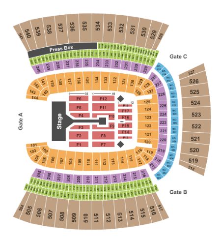 Heinz Field Tickets and Heinz Field Seating Chart - Buy Heinz Field ...