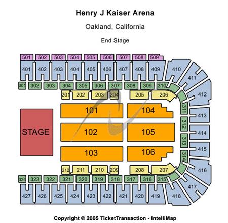Henry J Kaiser Arena