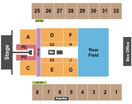 Hersheypark Stadium Tickets and Hersheypark Stadium Seating Chart - Buy ...