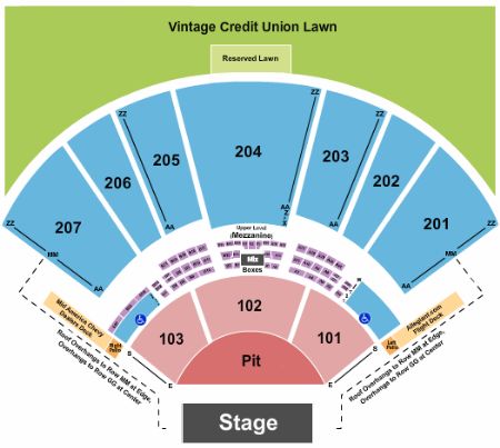 Hollywood Casino Amphitheatre Tickets and Hollywood Casino Amphitheatre ...