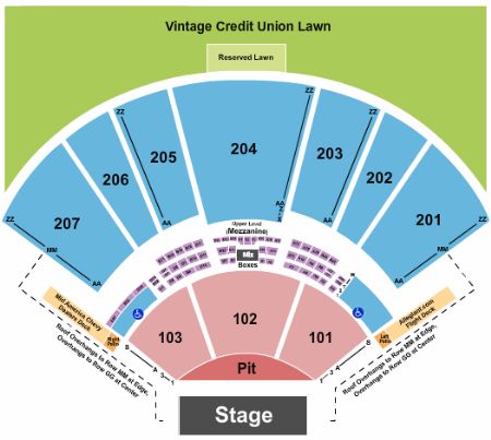 Hollywood Casino Amphitheatre Tickets and Hollywood Casino Amphitheatre ...