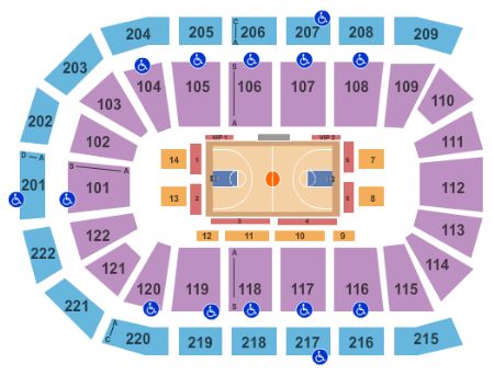 Huntington Center Tickets and Huntington Center Seating Chart - Buy ...