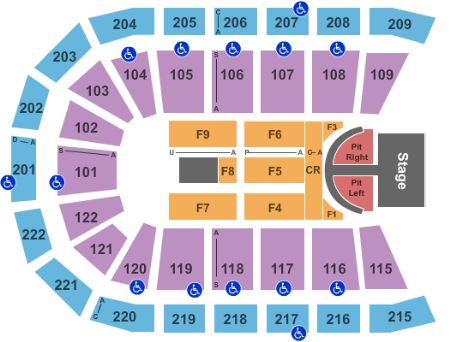 Huntington Center Tickets And Huntington Center Seating