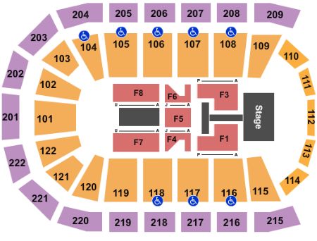 Huntington Center Tickets And Seating Chart Huntington Center