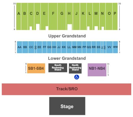 Illinois State Fairgrounds - Grandstand Tickets and Illinois State ...