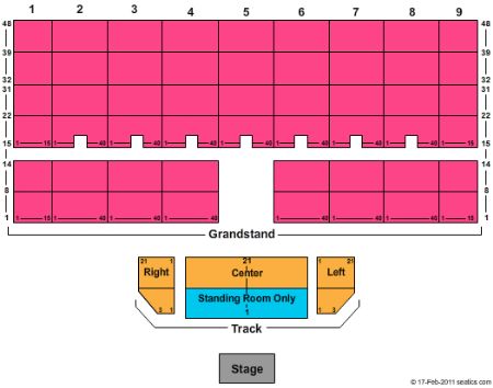 Indiana State Fairground Tickets and Indiana State Fairground Seating ...