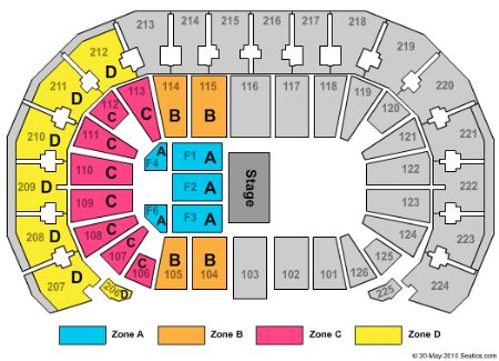 INTRUST Bank Arena Tickets and INTRUST Bank Arena Seating Chart - Buy ...