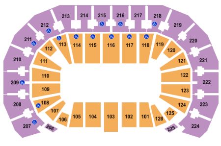 INTRUST Bank Arena Tickets and INTRUST Bank Arena Seating Chart - Buy