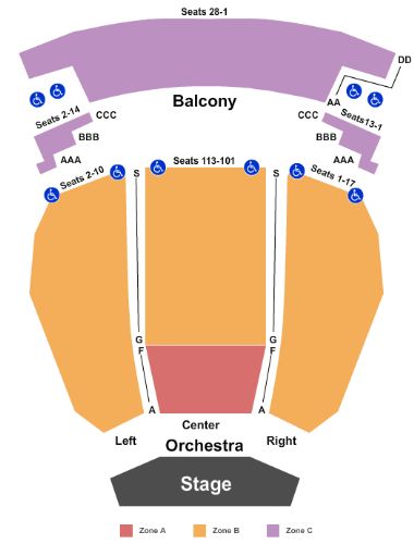 Irvine Barclay Theatre Tickets and Irvine Barclay Theatre Seating Chart ...