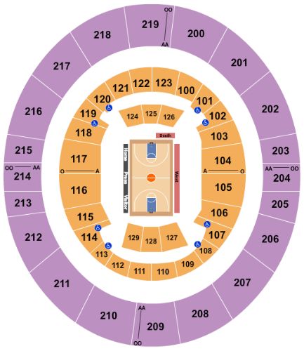 ISU Hulman Center Tickets and ISU Hulman Center Seating Chart - Buy ISU ...