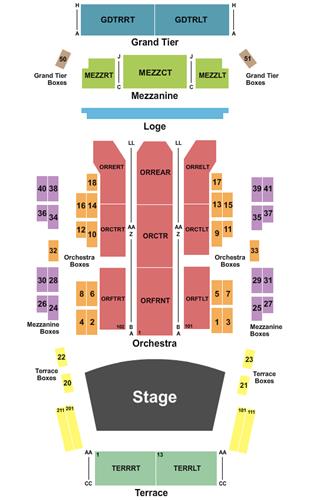 Jacoby Symphony Hall At Jacksonville Center for the Performing Arts