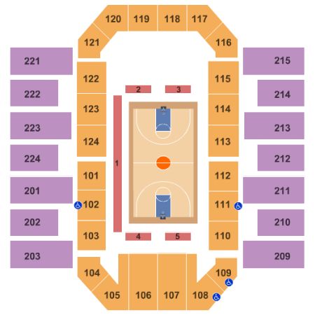 James Brown Arena Tickets and James Brown Arena Seating Chart - Buy ...