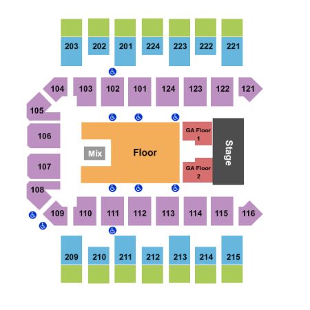 James Brown Arena Tickets and James Brown Arena Seating Chart - Buy ...