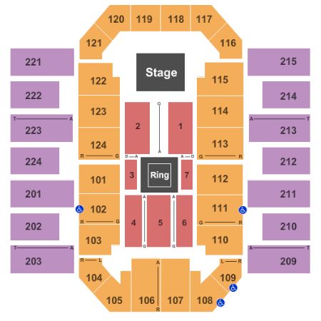 James Brown Arena Tickets and James Brown Arena Seating Chart - Buy ...