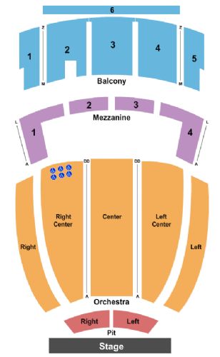 Johnny Mercer Theatre Tickets and Johnny Mercer Theatre Seating Chart ...